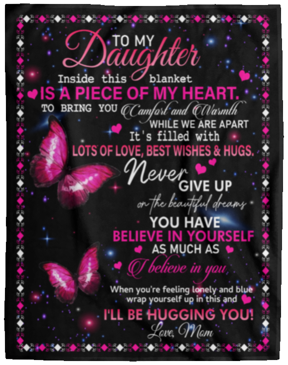 Daughter Cozy Plush Blanket