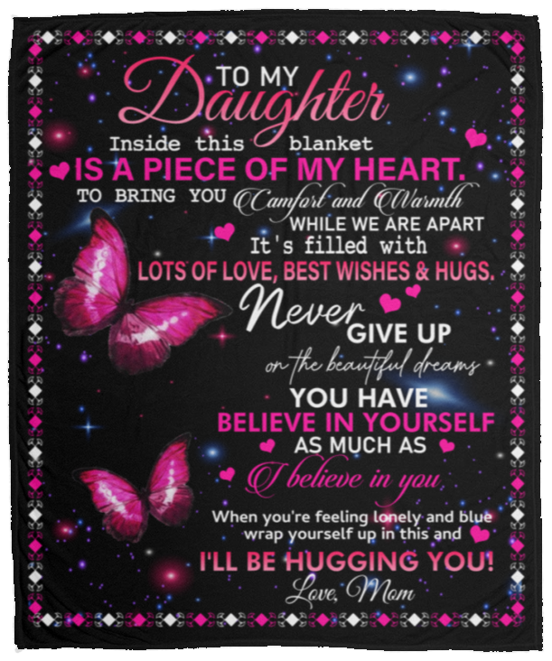 Daughter Cozy Plush Blanket