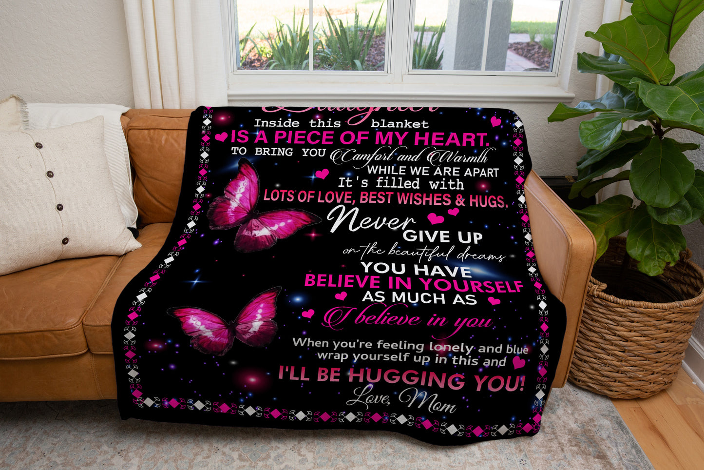 Daughter Cozy Plush Blanket