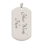 Dad - First True Love - Dog Tag