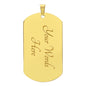 Dad - First True Love - Dog Tag