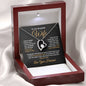 To My Beautiful Wife - Forever Love Necklace