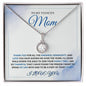 To My Fiance's Mom - Thank You - Eternal Hope Necklace