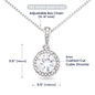 To My Fiance's Mom - Thank You - Eternal Hope Necklace