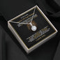 In The Loving Memory Of Your Husband - Be Strong - Eternal Hope Necklace