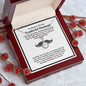 In Memory Of Your Wonderful Husband - Loved Beyond Words - Eternal Hope Necklace