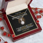 In The Loving Memory Of Your Husband - Be Strong - Eternal Hope Necklace