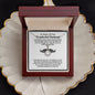In Memory Of Your Wonderful Husband - Loved Beyond Words - Eternal Hope Necklace