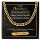 To My Husband - Happy 1st Father's Day - Cuban Link Chain