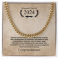 Graduation - Congratulations- Cuban Link Chain
