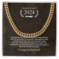Graduation - Congratulations- Cuban Link Chain