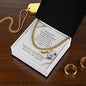 Amazing Dad - You Will Always Be - Cuban Link Chain