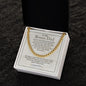 Bonus Dad - Eternal One - Cuban Link Chain