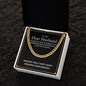To My Dear Husband - My Better Half - Cuban Link Chain