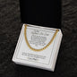 To My Father-In-Law - Thankful And Honored - Cuban Link Chain