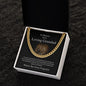 In Memory Of A Loving Grandad - Never Forgotten - Cuban Link Chain