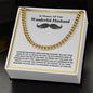 In Memory Of Your Wonderful Husband - Loved Beyond Words - Cuban Link Chain