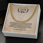 Graduation - Congratulations- Cuban Link Chain