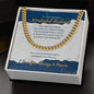 To The World's Wonderful Husband - I Love You - Cuban Link Chain