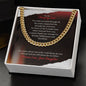 Amazing Dad - You Will Always Be - Cuban Link Chain