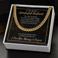 To The World's Wonderful Husband - I Love You - Cuban Link Chain