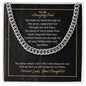 Amazing Dad - You Will Always Be - Cuban Link Chain