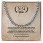 Graduation - Congratulations- Cuban Link Chain