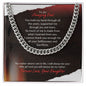 Amazing Dad - You Will Always Be - Cuban Link Chain