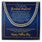 To The World's Greatest Husband - Happy Father's Day - Cuban Link Chain