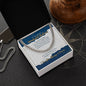To The World's Wonderful Husband - I Love You - Cuban Link Chain