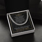 Amazing Dad - You Will Always Be - Cuban Link Chain