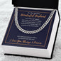 To The World's Wonderful Husband - I Love You - Cuban Link Chain