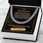 To My Husband - Happy 1st Father's Day - Cuban Link Chain