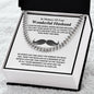 In Memory Of Your Wonderful Husband - Loved Beyond Words - Cuban Link Chain