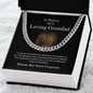 In Memory Of A Loving Grandad - Never Forgotten - Cuban Link Chain