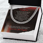 Amazing Dad - You Will Always Be - Cuban Link Chain