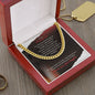 Amazing Dad - You Will Always Be - Cuban Link Chain