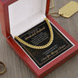 To The World's Wonderful Husband - I Love You - Cuban Link Chain