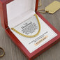 To My Husband - Happy 1st Father's Day - Cuban Link Chain
