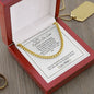 To My Father-In-Law - Thankful And Honored - Cuban Link Chain