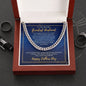 To The World's Greatest Husband - Happy Father's Day - Cuban Link Chain
