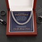 To The World's Wonderful Husband - I Love You - Cuban Link Chain