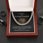 In Memory Of A Loving Grandad - Never Forgotten - Cuban Link Chain