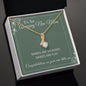 To An Amazing New Mom - Congratulations - Alluring Beauty Necklace