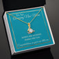 To An Amazing New Mom - Congratulations - Alluring Beauty Necklace
