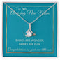 To An Amazing New Mom - Congratulations - Alluring Beauty Necklace