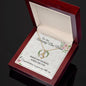 To An Amazing New Mom - Congratulations - Alluring Beauty Necklace