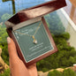 To An Amazing New Mom - Congratulations - Alluring Beauty Necklace