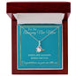 To An Amazing New Mom - Congratulations - Alluring Beauty Necklace