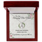 To An Amazing New Mom - Congratulations - Alluring Beauty Necklace